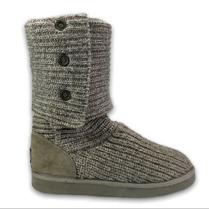 UGG Australia Cardy Knit Tall Knee Sweater Boots